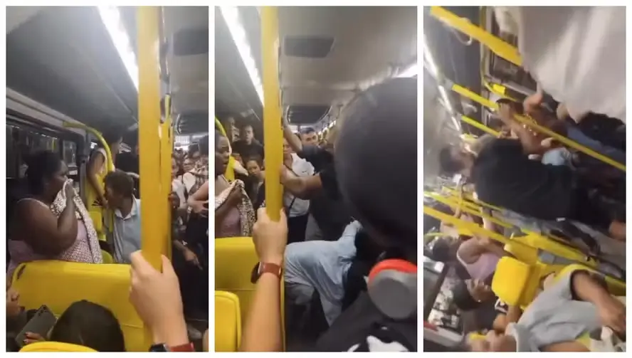 Idosa agredida no ônibus ao defecar mobiliza passageiros e gera tumulto