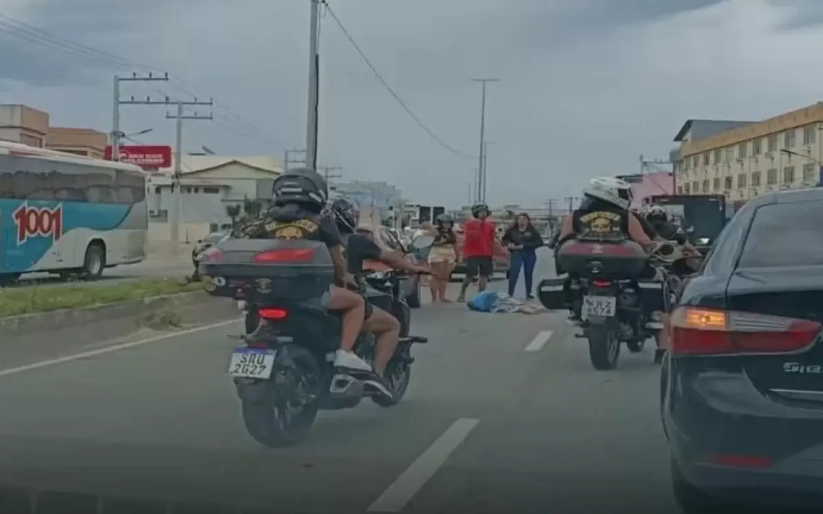 Idoso atropelado em São Pedro da Aldeia fica gravemente ferido