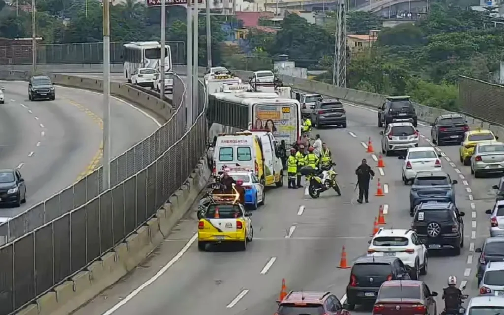 Motociclista morre em acidente na Linha Amarela