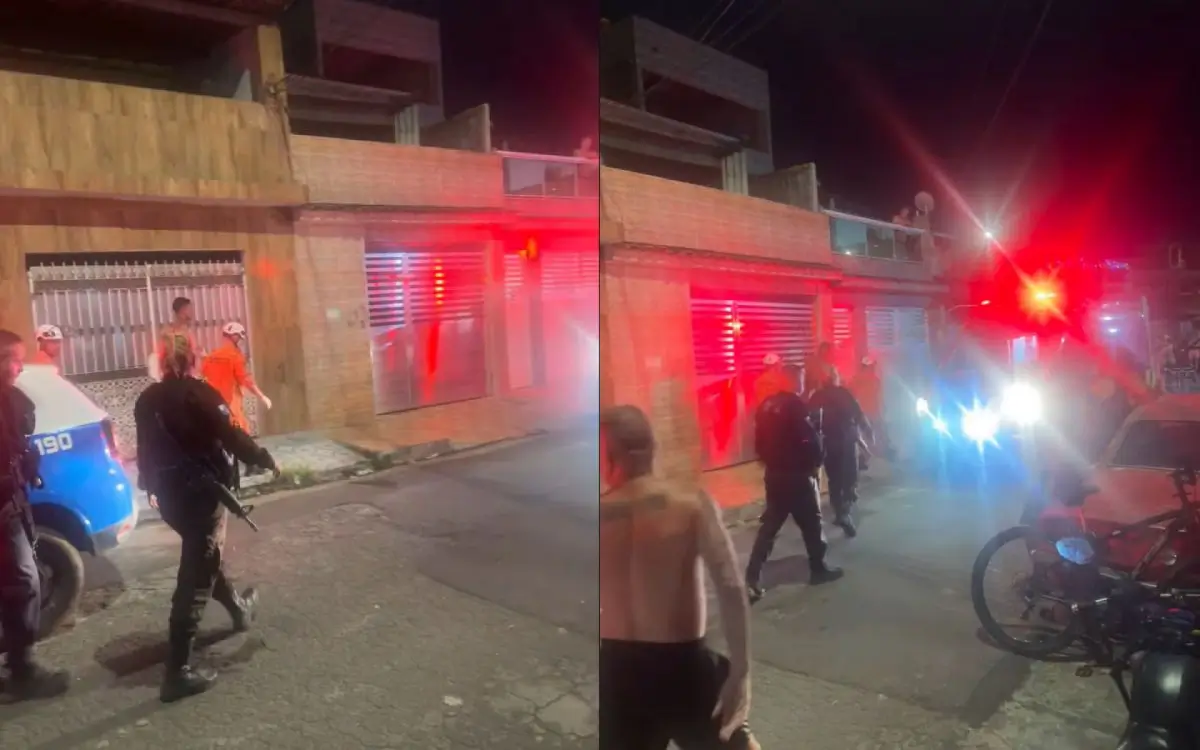 Ygor foi conduzido por agentes sob gritos de 'assassino' e 'desgraçado'
