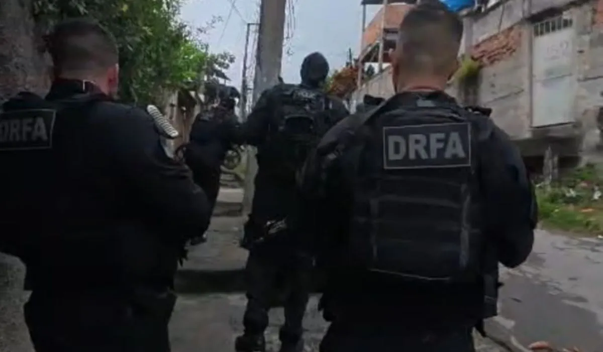 Operação da Polícia Civil em São Gonçalo