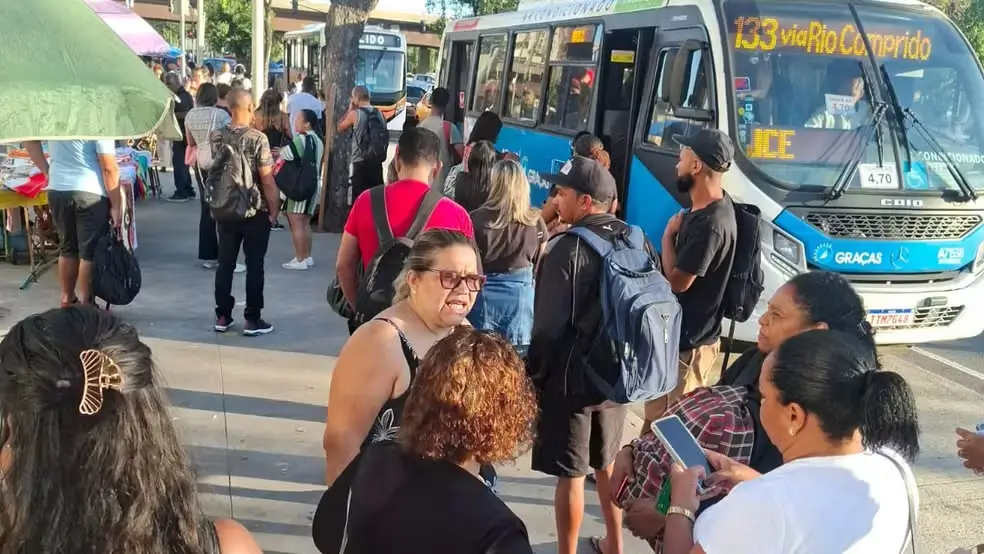 Paralisação rodoviários Vila Isabel Real