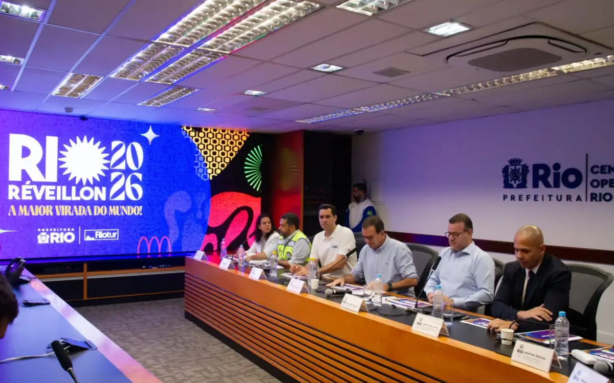Plano operacional do Réveillon é anunciado em coletiva de imprensa