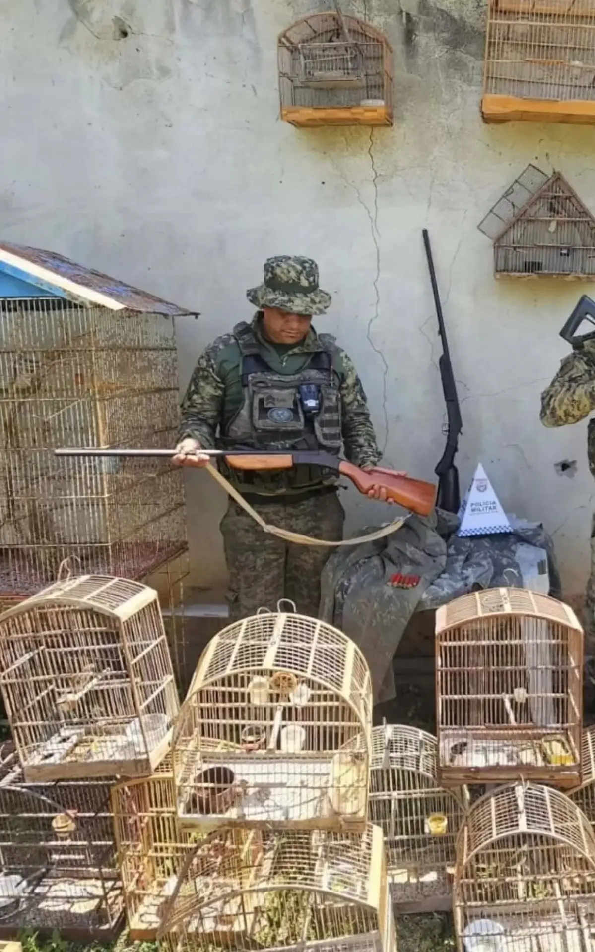 ponto de encontro de caçadores em Araruama