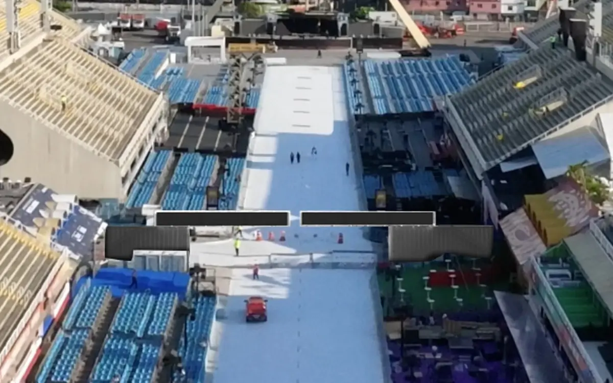 Sambódromo terá superponte móvel