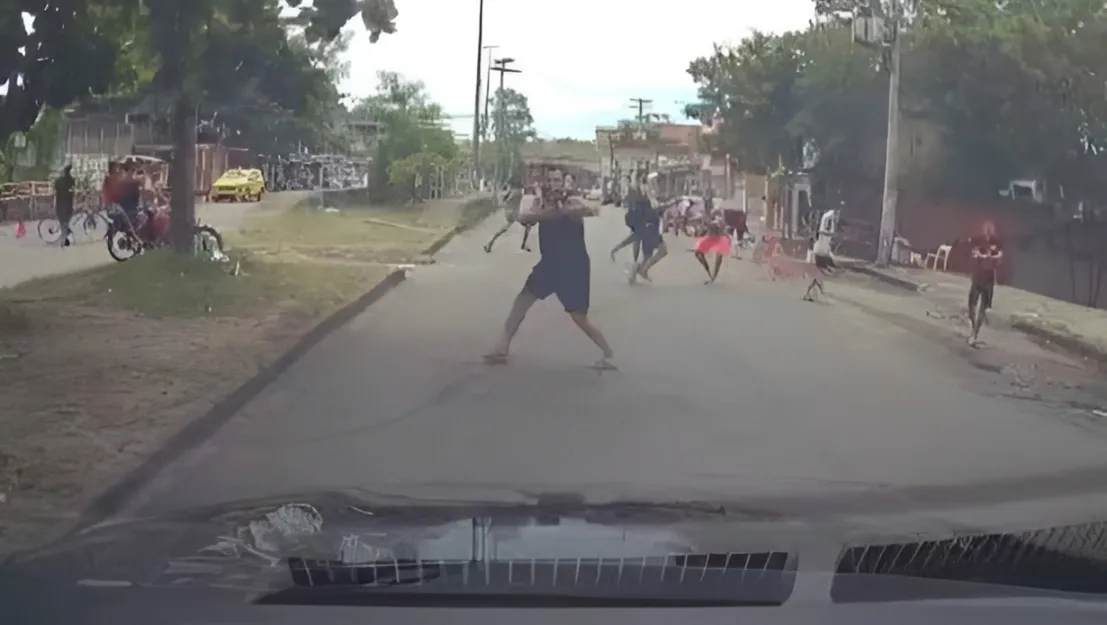 tiros em Manguinhos durante fuga