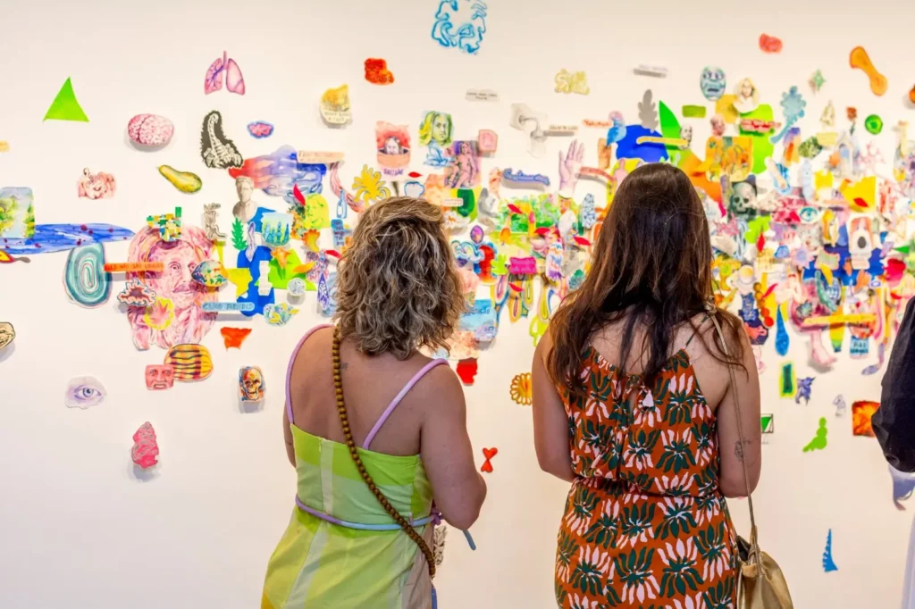 exposição coletiva “Parque” na Galeria de Arte IBEU