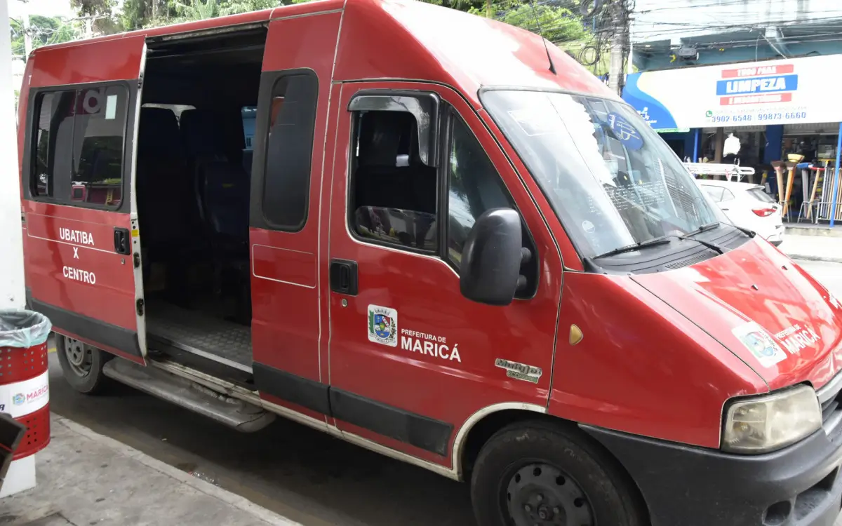 vans gratuitas em Maricá