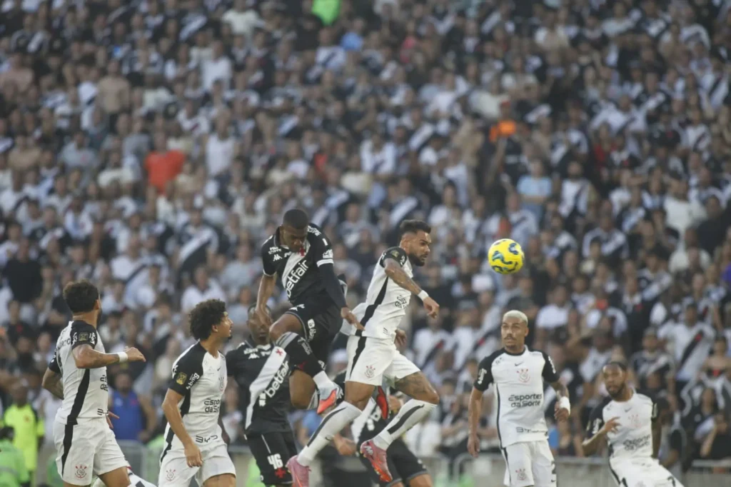 Vasco é superado pelo Corinthians