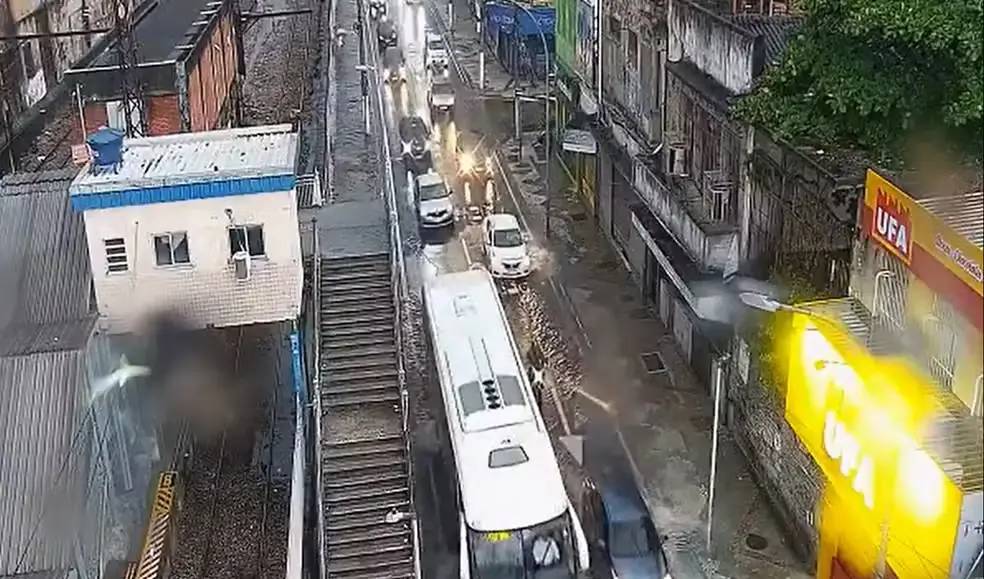 Bolsão d'agua no Méier