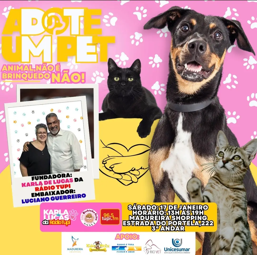 Campanha de Adoção no Madureira Shopping