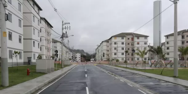 Condomínio do Minha Casa Minha Vida em Campo Grande