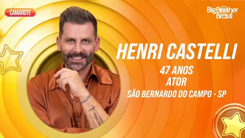 Henri Castelli deixa o BBB 26