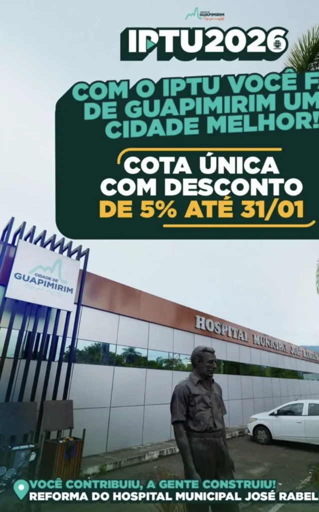 IPTU 2026 em Guapimirim