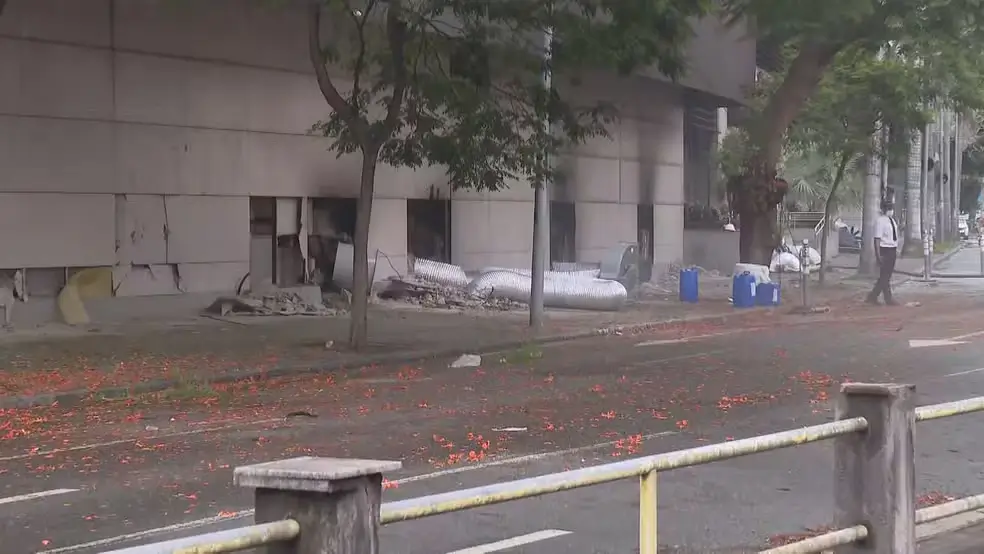 Incêndio no Shopping Tijuca