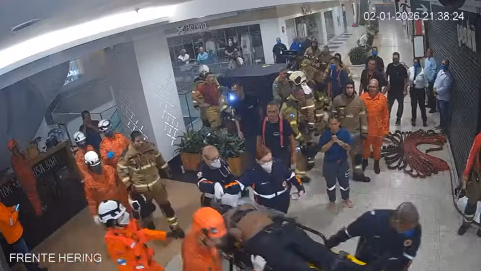 Incêndio no Shopping Tijuca