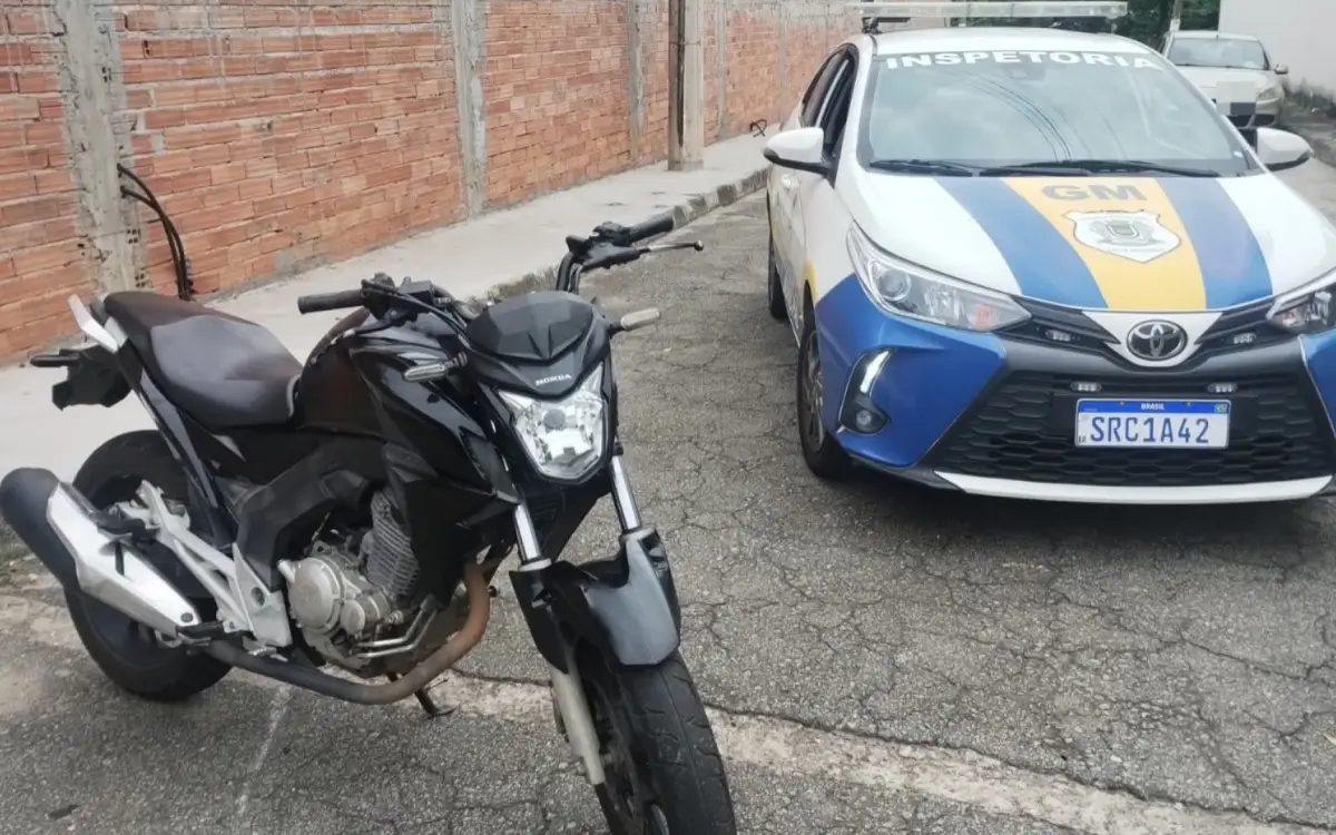 Moto roubada em Volta Redonda