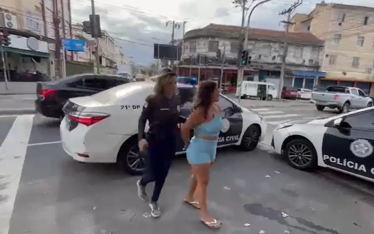 Patrícia da Silva Souza foi presa em flagrante