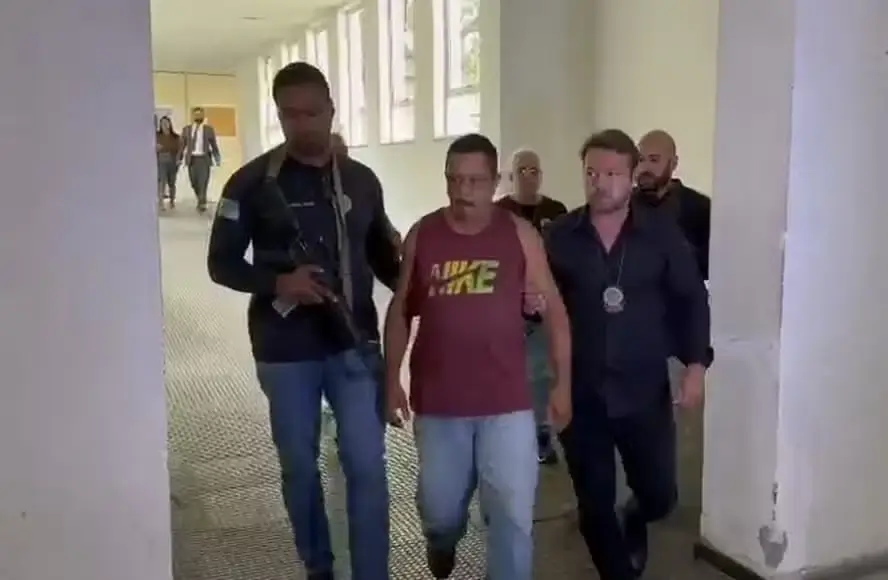 Policiais prendem Luis Francisco Tuler