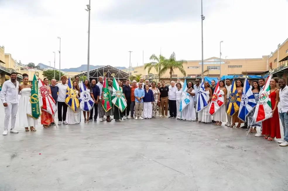 Representantes das Escolas de Samba