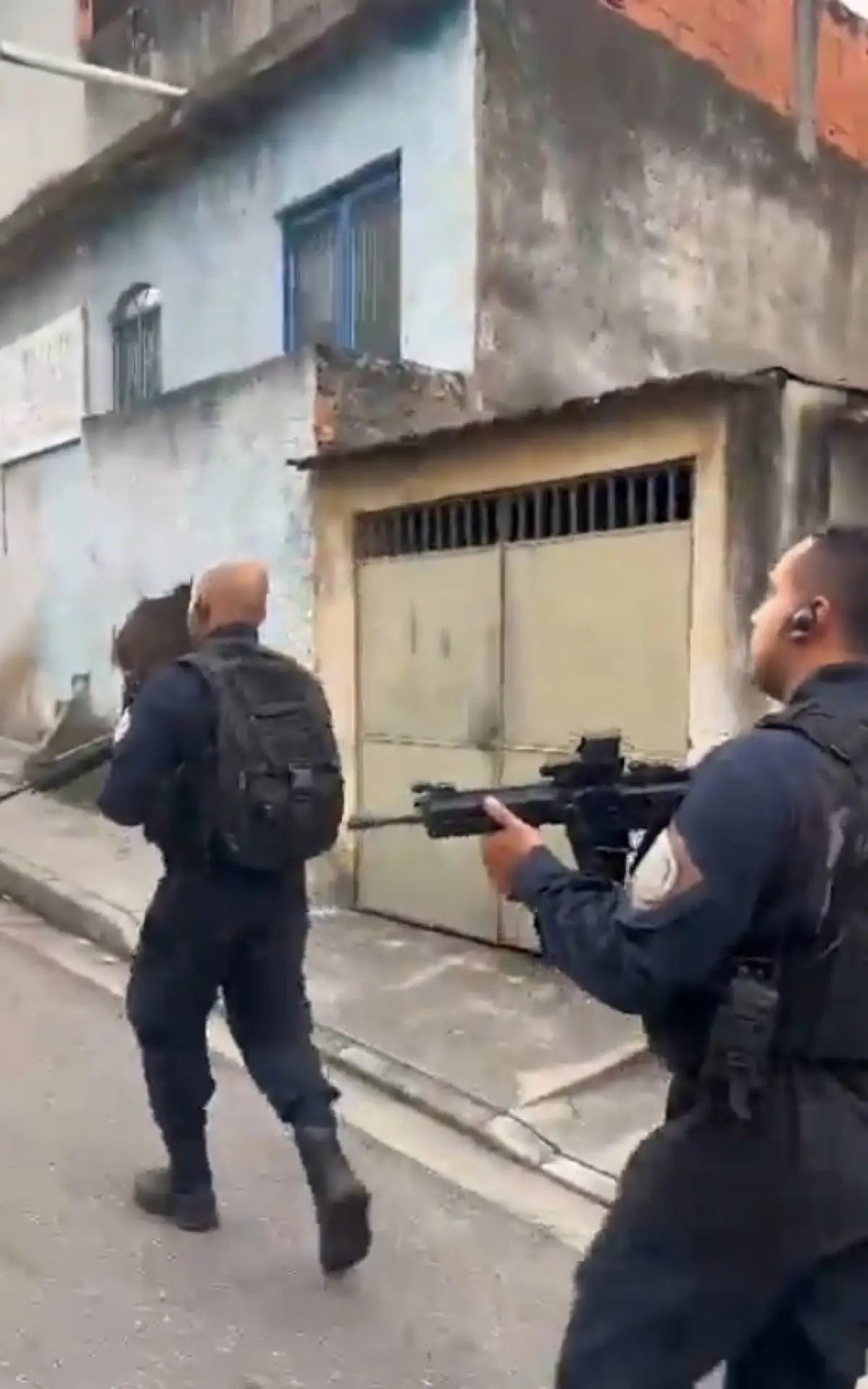Ação policial no Morro do Dendê