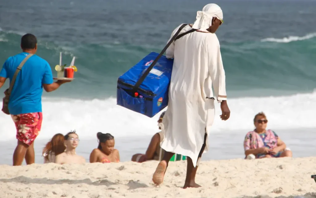 Ambulante no Rio de Janeiro