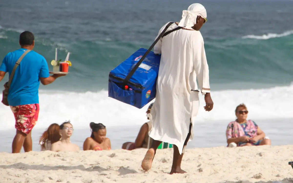 Ambulante no Rio de Janeiro