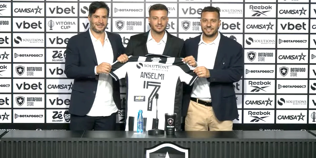 apresentação de Martín Anselmi no Botafogo