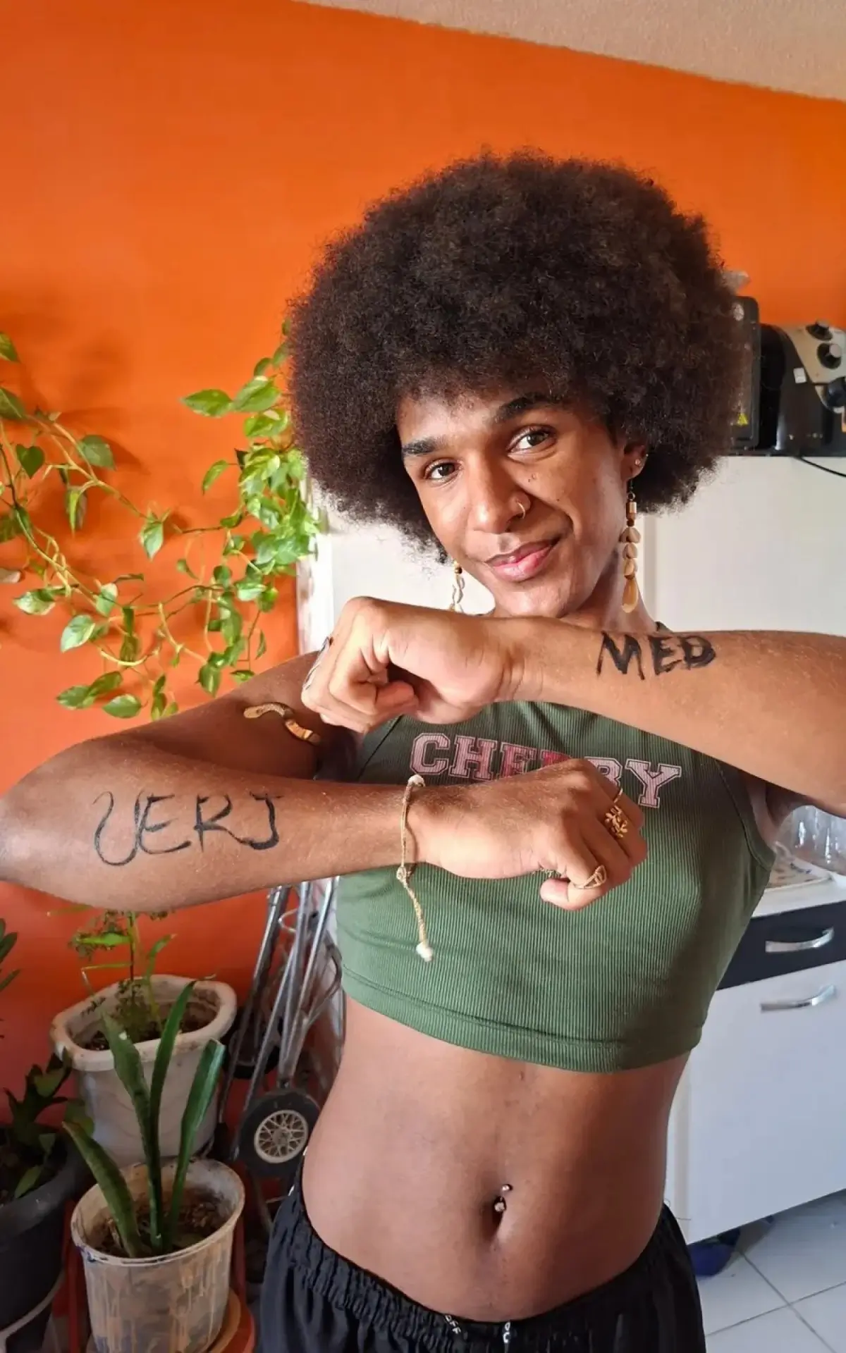 Duda foi alvo de ataques em uma postagem no Instagram sobre sua vaga em Medicina na Uerj
