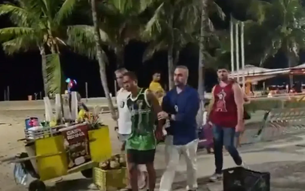 'Baiano' foi surpreendido por policiais durante momento de lazer em Copacabana