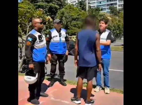 flanelinhas presos por extorsão