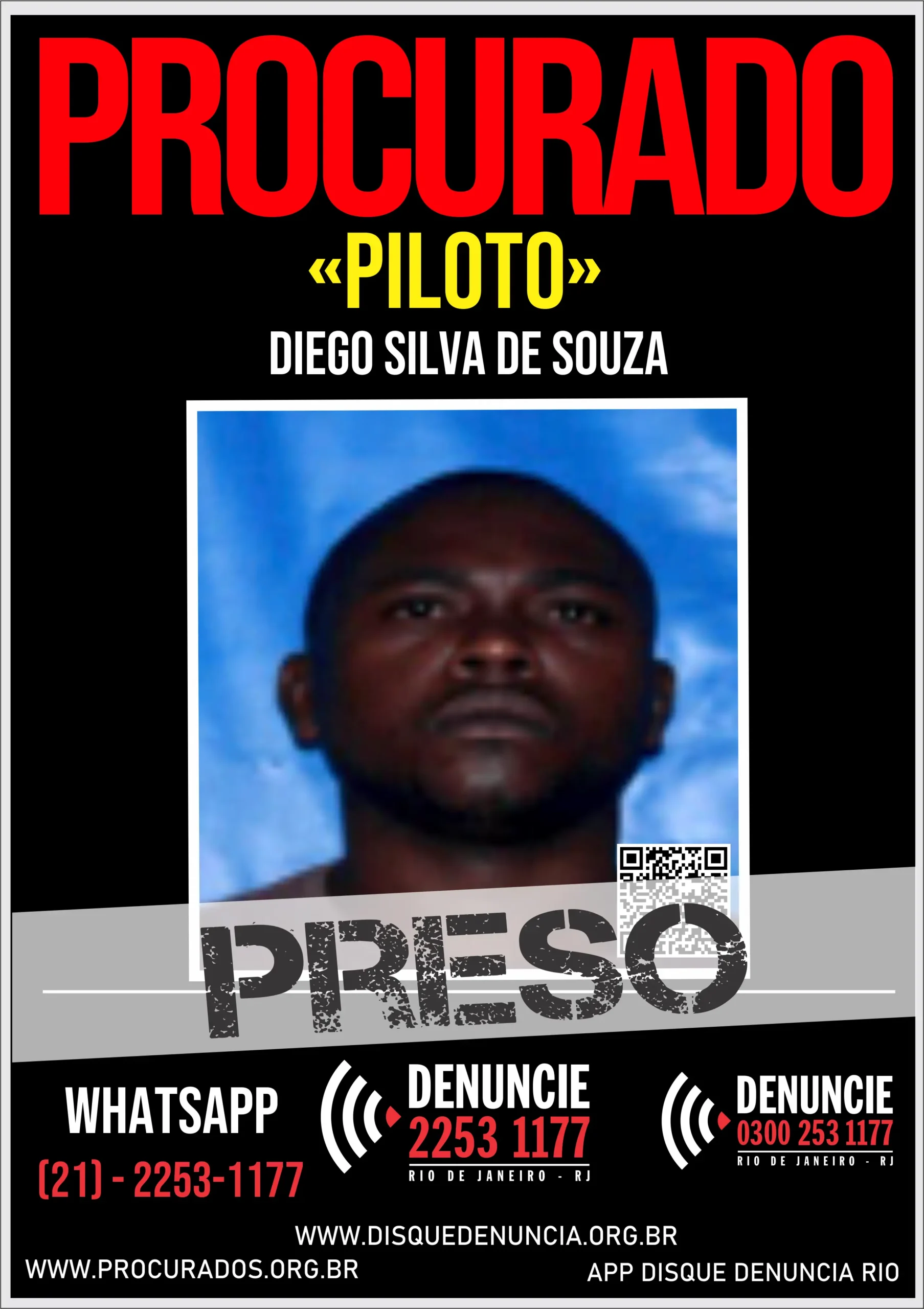 foragido da Justiça preso em Belford Roxo