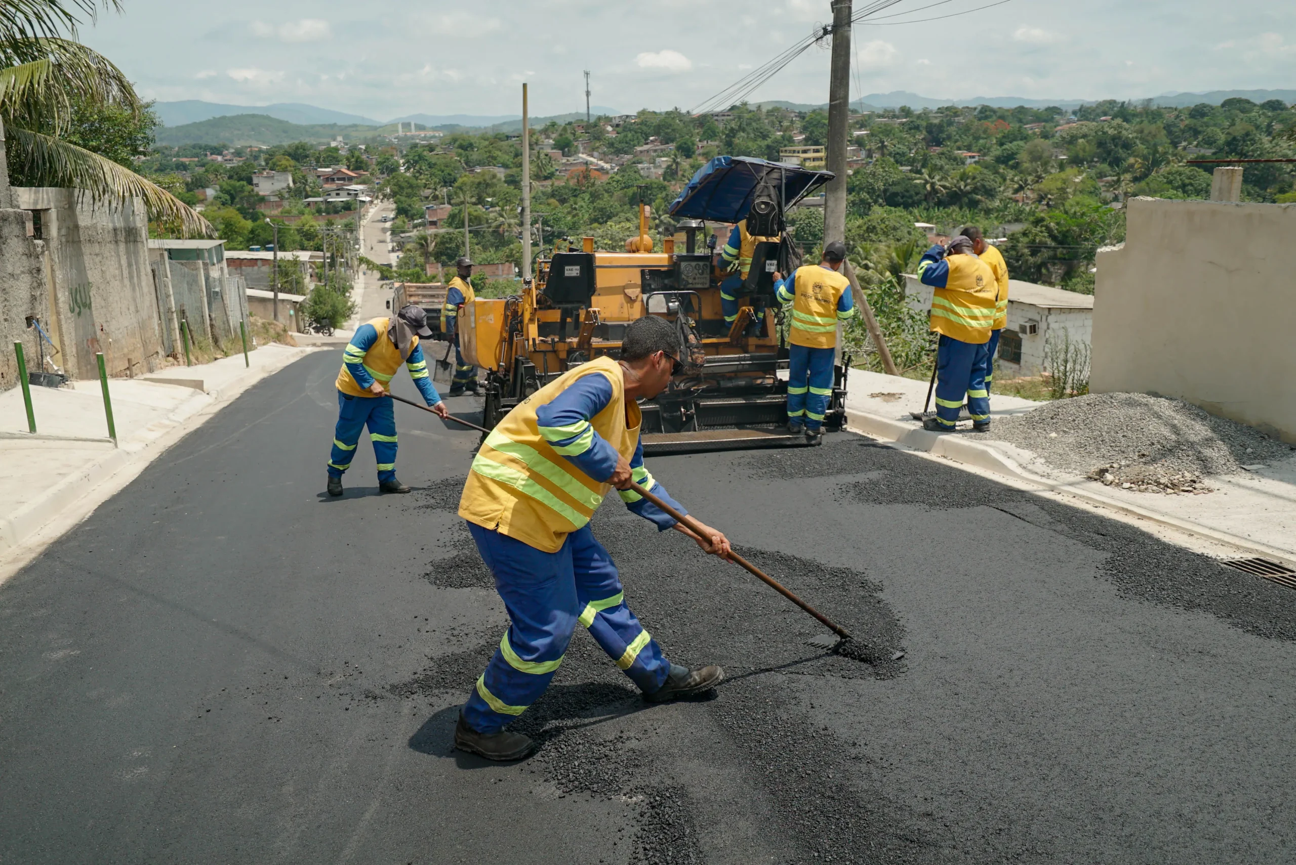 obras em diversas regiões do estado