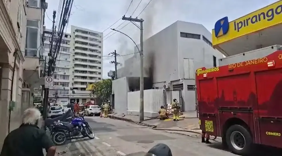 incêndio no Rio Comprido