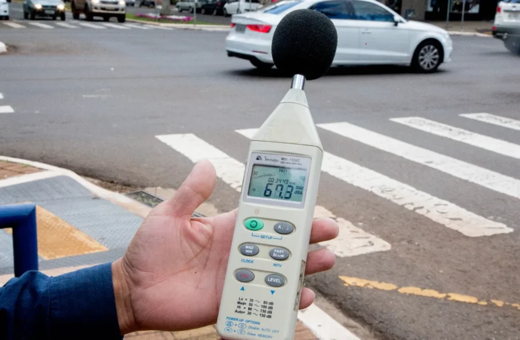 medidor de barulho