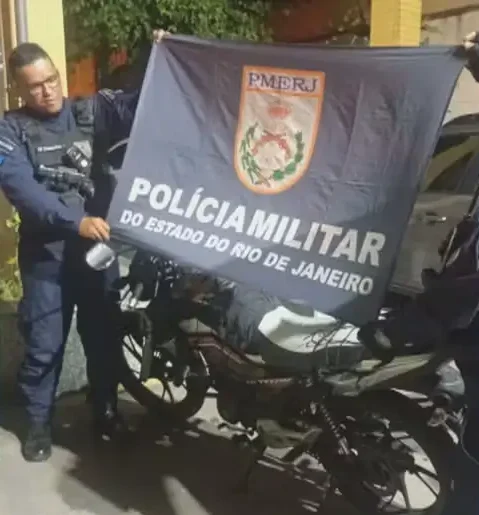 Motocicleta Recuperada pela polícia