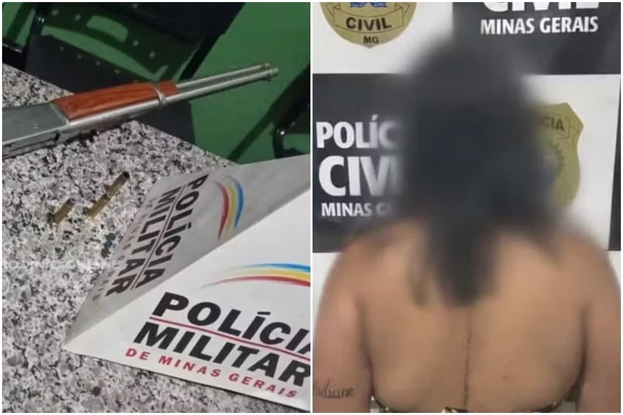 Mulher é presa suspeita de matar o marido com tiro de rifle