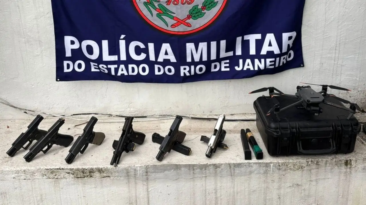 Armas apreendidas