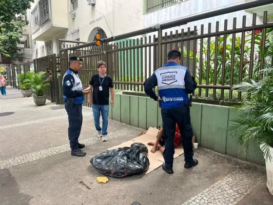 operação no Jardim Botânico