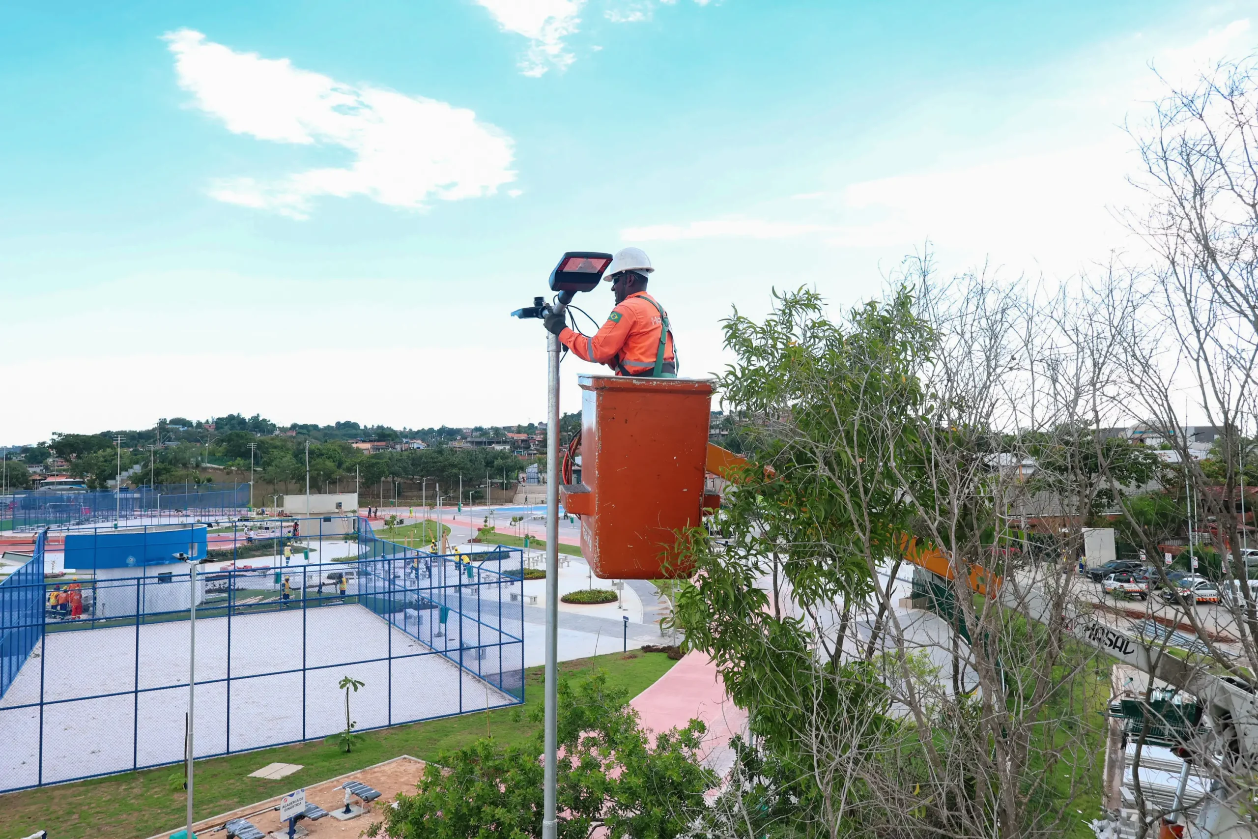 Parque RJ vai contar com câmeras de monitoramento e iluminação de qualidade