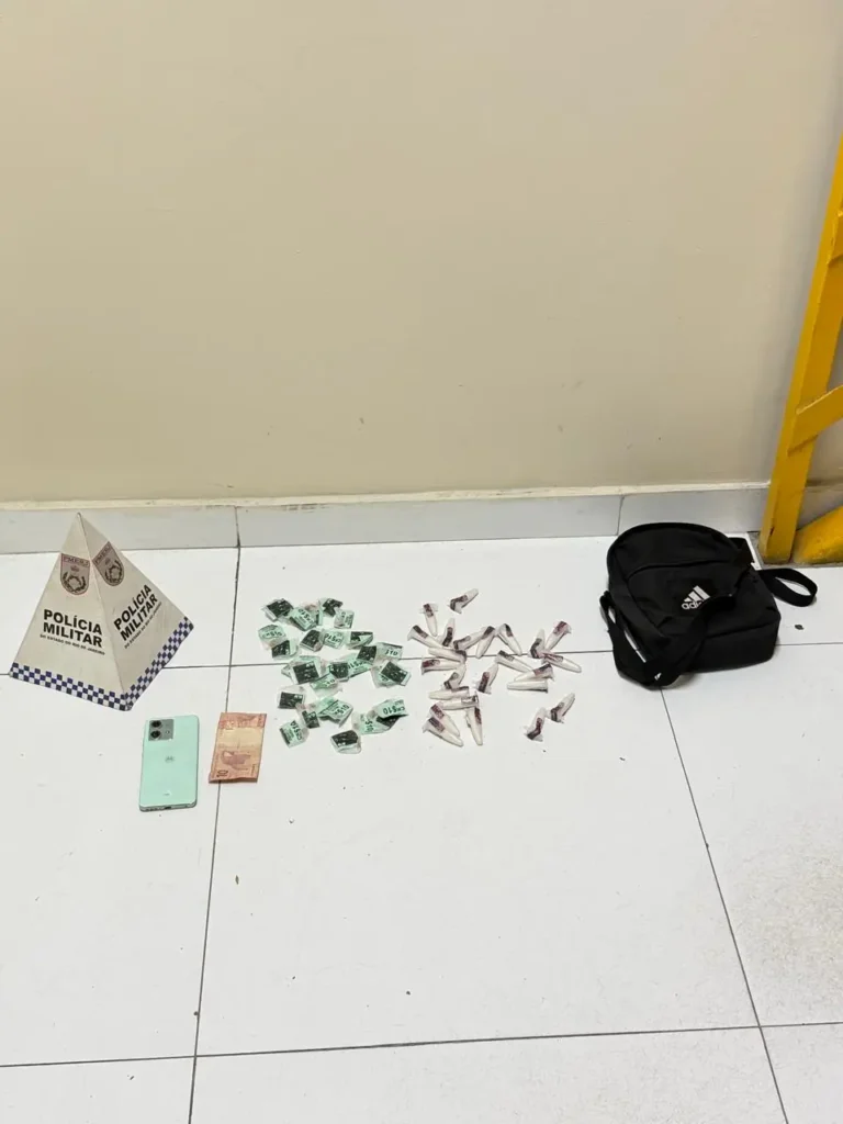 tráfico de drogas em Araruama