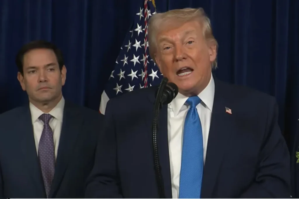 Trump anuncia controle temporário da Venezuela