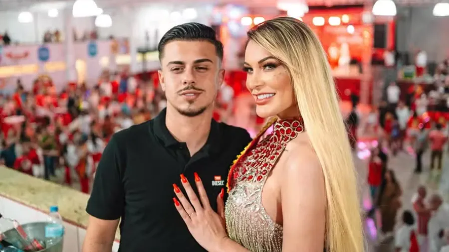 Andressa Urach e marido