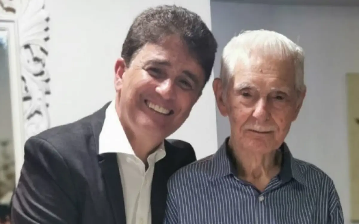 Bebeto e seu pai
