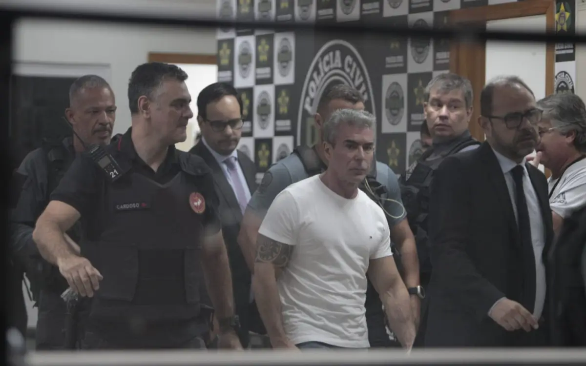 Bicheiro Rogério de Andrade está preso