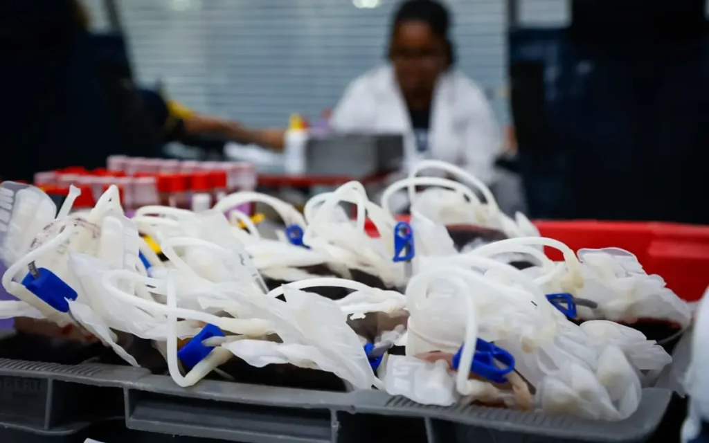 Campanha de doação de sangue