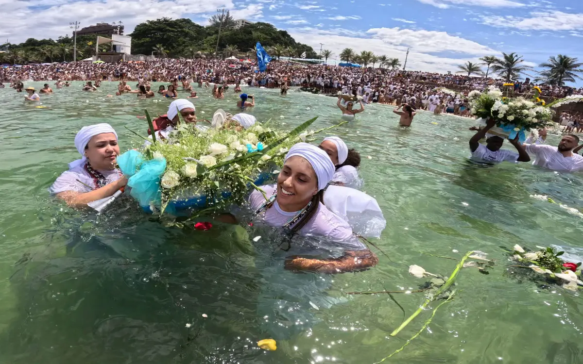 Dia de Iemanjá do Arpoador