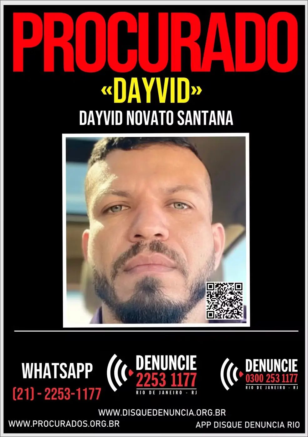 Disque Denúncia pede informações de homem suspeito de agiotagem