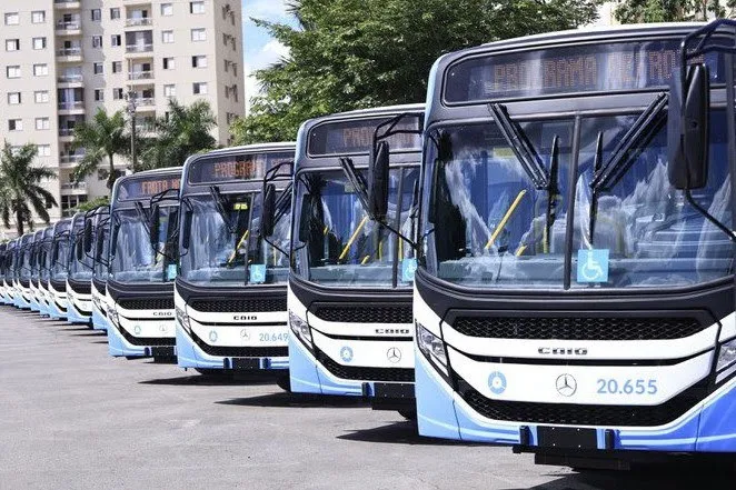 Frotas de ônibus
