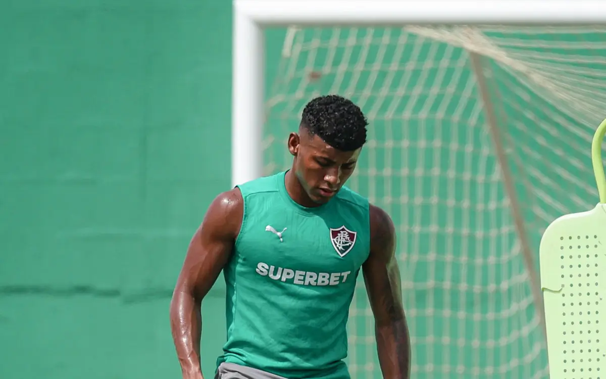 Hércules em treino do Fluminense